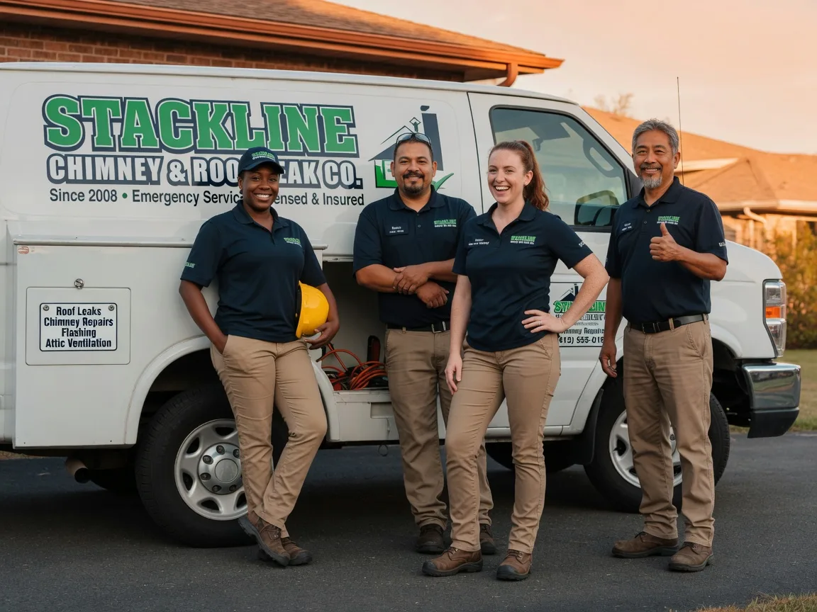 Chimney flashing repair company in Brooksville, ME